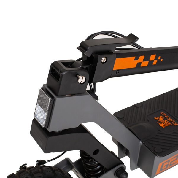 Kukirin G2 Foldable Electric Scooter 2025 Upgrade 800W Motor 48V 15.6Ah Battery 10-inch Tire 45km/h Max Speed 55km Range Touchscreen Display Disc Brake 7 Light System - Black - Image 5