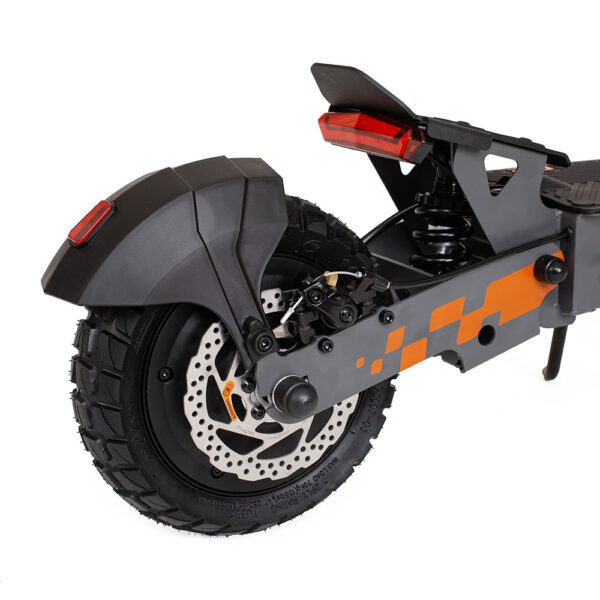 Kukirin G2 Foldable Electric Scooter 2025 Upgrade 800W Motor 48V 15.6Ah Battery 10-inch Tire 45km/h Max Speed 55km Range Touchscreen Display Disc Brake 7 Light System - Black - Image 4