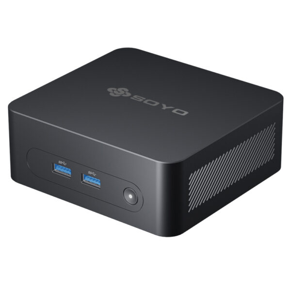SOYO M2 Plus2 Mini PC, Intel 12th Gen Alder Lake N100 CPU up to 3.4GHz, 16GB DDR4 512GB SATA M.2 2280 SSD, 4K@60Hz Dual Displays, HDMI, WiFi 5 & Bluetooth 5.0 Mini Computer for Business, Education and Office - Image 3